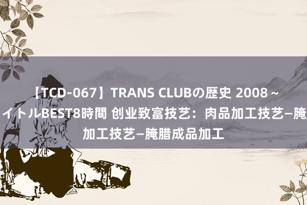 【TCD-067】TRANS CLUBの歴史 2008～2011 44タイトルBEST8時間 创业致富技艺：肉品加工技艺—腌腊成品加工