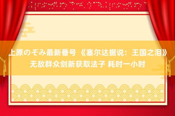 上原のぞみ最新番号 《塞尔达据说：王国之泪》无敌群众剑新获取法子 耗时一小时