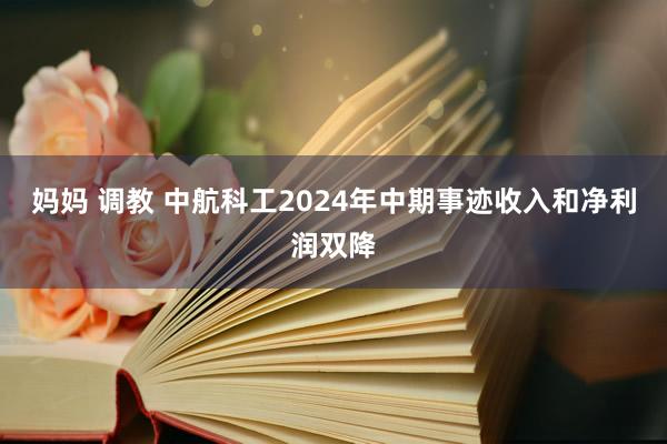 妈妈 调教 中航科工2024年中期事迹收入和净利润双降